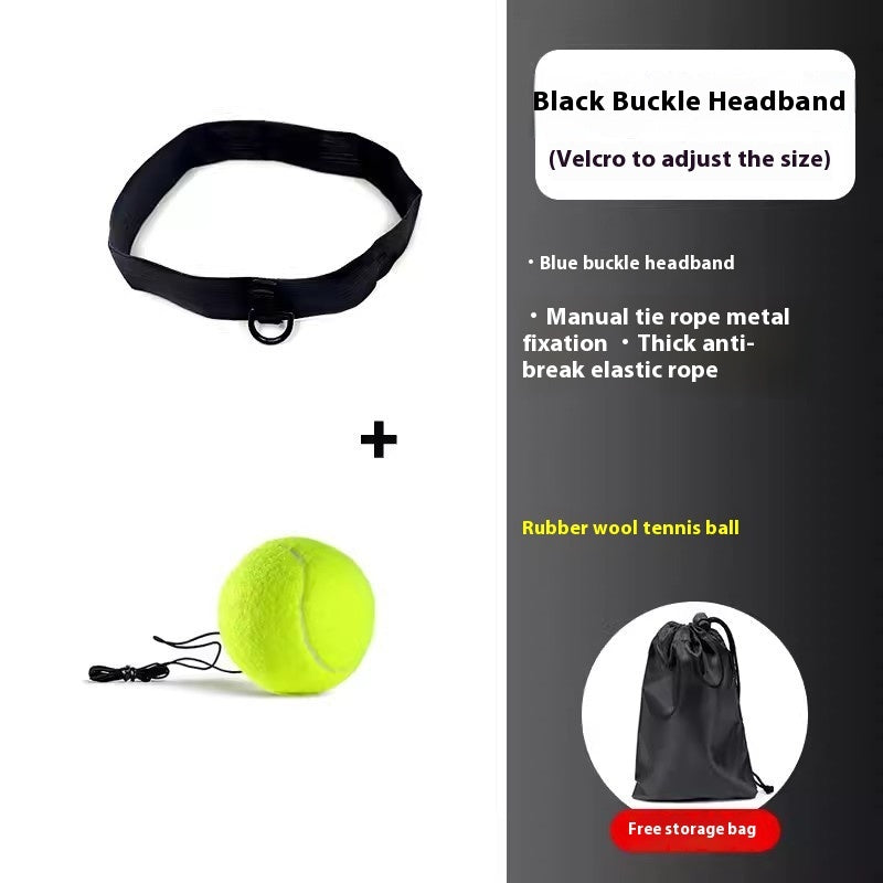 Jungle Fit Head-Mounted Boxing Reaction Training Ball – Improve Speed & Reflexes